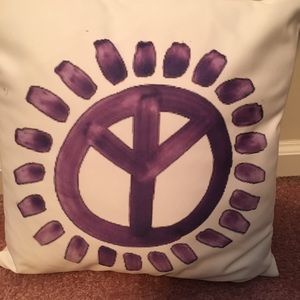 Pottery Barn decorative bed pillow